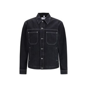 Off-White Black Cotton Denim Men's Jacket
